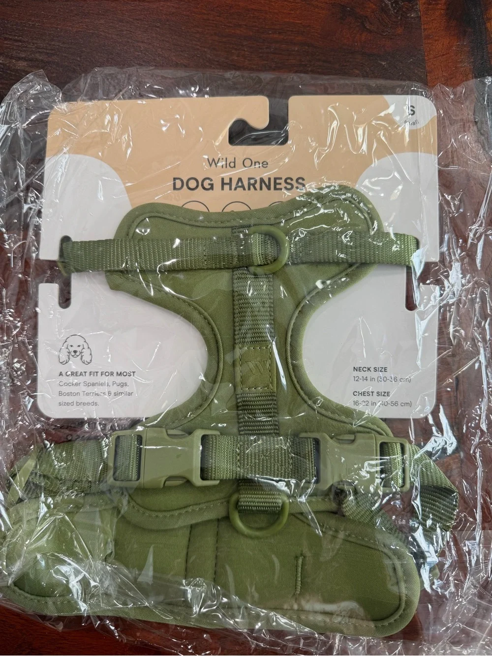Olive Dog Harness - Adjustable Padded No-Pull Vest